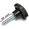 sterknop M6 x 30 mannelijk