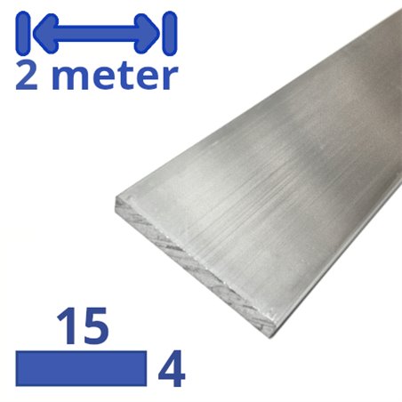 aluminium strip 15 x 4mm