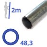 Verzinkte buis 48,3 x 2,9mm