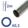 Verzinkte buis 60,3 x 2,9mm
