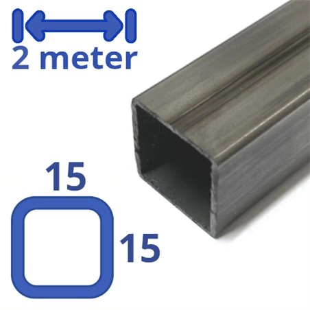stalen koker 40x40x2 5x2mtr