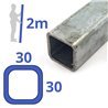 Verzinkte stalen  koker 30x30x2mm