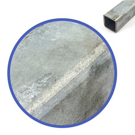 Verzinkte stalen  koker 30x30x2mm