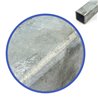 Verzinkte stalen  koker 30x30x2mm