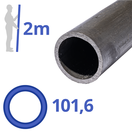 Stalen buis 101,6x3,6mm