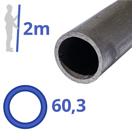 Stalen buis (2") 60,3x2,9mm
