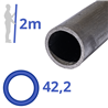 stalen buis (1,1/4") 42,4x2,65mm