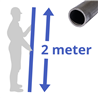stalen buis (1,1/4") 42,4x2,65mm