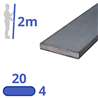 stalen strip 20x4mm