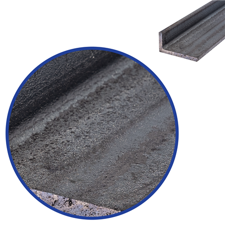 stalen L-profiel 60 x 30 x 5mm