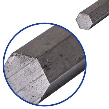 Blank zeskant 10mm lengte 1000mm