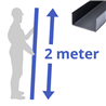 stalen U-profiel 30x60x30x3mm
