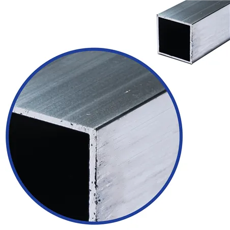 aluminium koker 40x40x2mm