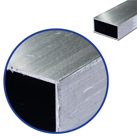 aluminium koker 60x30x2mm aluminium koker 60x30x2mm