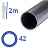 aluminium buis 42x2mm