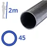 aluminium buis 45x2mm