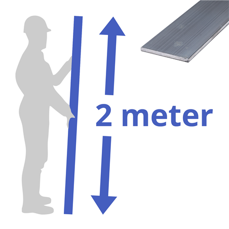 aluminium strip 60x6mm