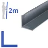 aluminium L-profiel 80x80x3mm