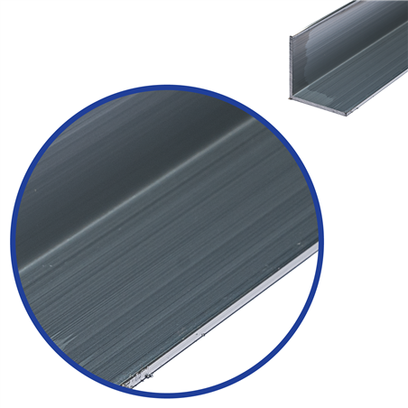 aluminium L-profiel 15x15x2mm