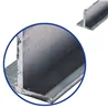 aluminium T-profiel 60x60x3mm