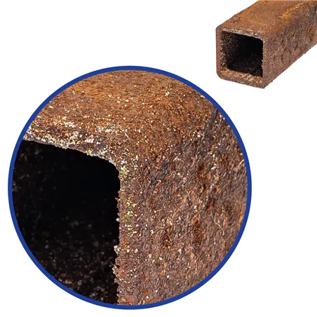 Corten-A koker 30x30x3