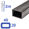 rvs koker 40x20x2mm