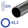 rvs buis 42,4x2mm