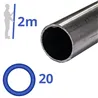 rvs buis 20x2mm