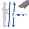 rvs strip 20x6mm