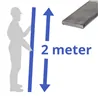 rvs strip 40x6mm