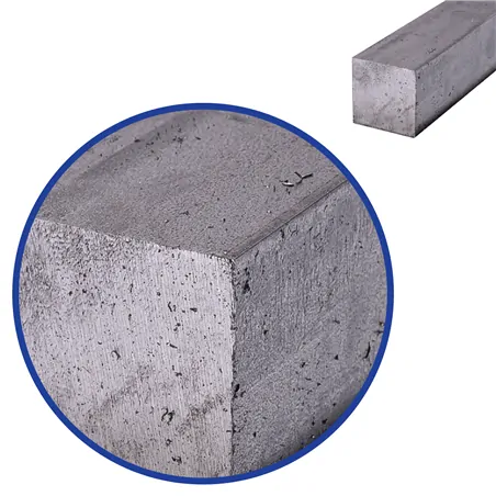 rvs vierkant 16x16mm, lengte 1000mm rvs vierkant 16x16mm, lengte 1000mm