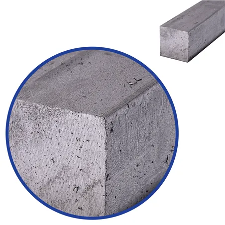 rvs vierkant 10x10mm, lengte 1000mm rvs vierkant 10x10mm, lengte 1000mm