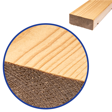 Vurenhout geschaafd 60x30 mm